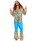 Hippie Man Velvet  Shirt, Pants, Headband 