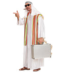 Sheik  Robe With Vest, Headscarf 
