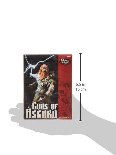 CMON Blood Rage Gods of Asgard Board Game EXPANSION | Strategy Game | Viking Battle Game | Miniatures Game for Adults and Teens | Ages 14+ | 2-4 Players | Average Playtime 60-90 Minutes | Made by CMON