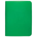 Ultra PRO - Vivid 9-Pocket Zippered PRO-Binder: (Green) - Protect Up to 360 Collectible Trading Cards, Sports Cards or Valuable Gaming Cards, Ultimate card Protection