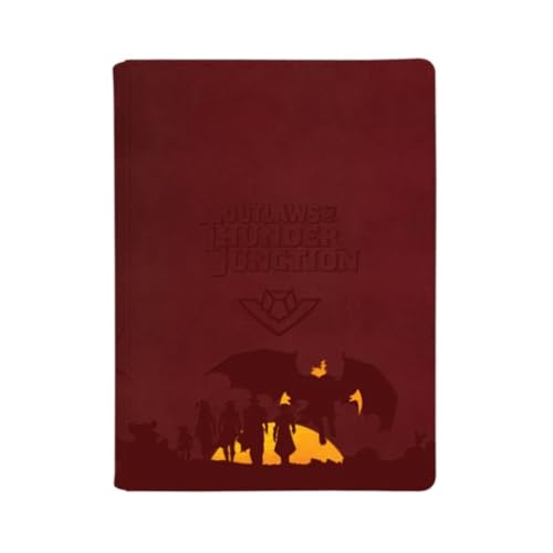 Ultra PRO 9-Pocket PRO-Binder for Magic: The Gathering Outlaws of Thunder Junction Zippered PRO-Binder Ft. Set Symbol and Gang Silhouette, Premium Pokemon Cards & Trading Card Game Storage Solution