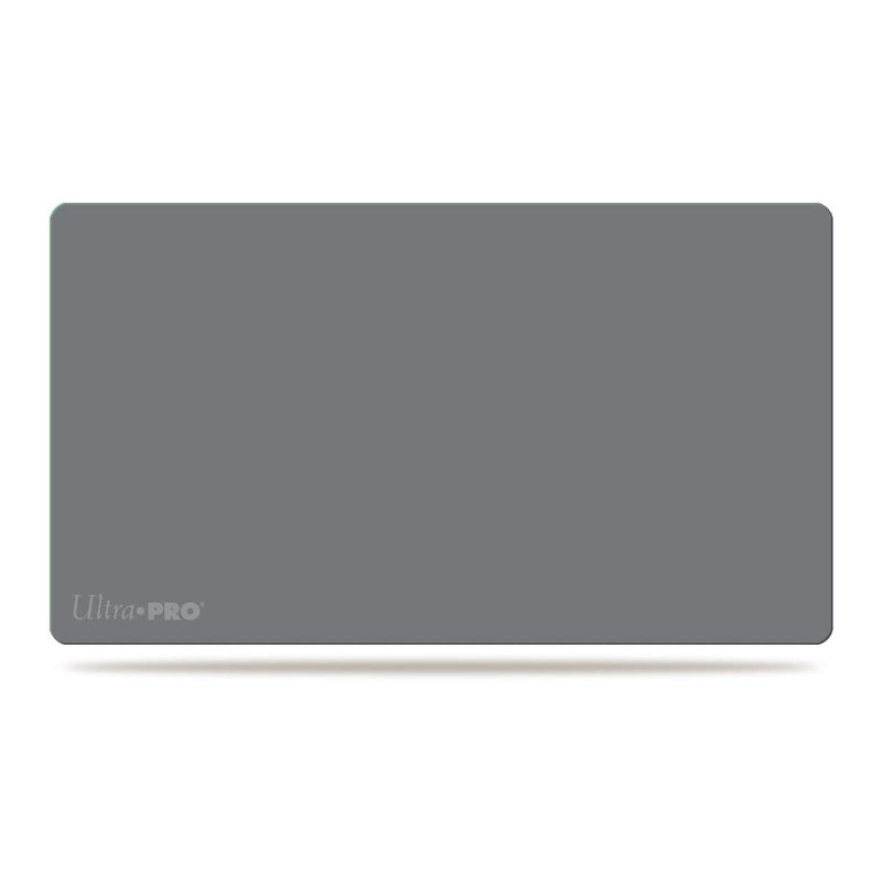 Ultra Pro Solid Smoke Grey Playmat for Card Games and Workstations - Protect Your Cards While Battling Against Friends or Enemies, Great for at Home Use as Mouse pad, Deck Display Pad