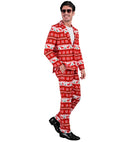 Merry Christmas Party Fashion Suit  Jacket, Pants 
