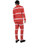 Merry Christmas Party Fashion Suit  Jacket, Pants 