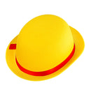 Yellow Bowler Hat Felt