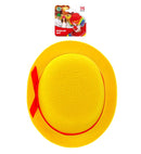 Yellow Bowler Hat Felt