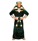 Pharaoh  Robe With Collar, Belt, Headpiece 