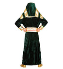 Pharaoh  Robe With Collar, Belt, Headpiece 