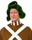 Oompa Loompa Wig Adult Green Hair