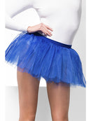 Tutu Underskirt Blue 4 Layers 30cm Long Adult Costume Accessory 1