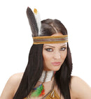 Set Of 12 Native Indian Feathers 2 Colors Ass.