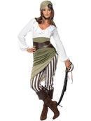Shipmate Sweetie Costume Top Skirt Leggings Bandanna Belt Bootcuffs 4