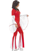 Super Trooper Costume Adult Red Silver Top and Trousers 2