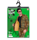 Gold Animalier Party Fashion Suit  Jacket, Pants 