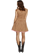 Fever Wild West Costume Adult Brown Dress 3