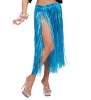 Hawaiian Skirt - Blue Color - 75 Cm