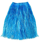 Hawaiian Skirt - Blue Color - 75 Cm