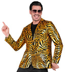 Gold Animalier Party Fashion Jacket  Jacket 