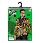Gold Animalier Party Fashion Jacket  Jacket 