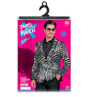 Silver Animalier Party Fashion Jacket  Jacket 