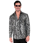 Silver Animalier Party Fashion Shirt  Shirt 
