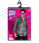 Silver Animalier Party Fashion Shirt  Shirt 