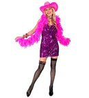 Pink Animalier Party Fashion Dress  Dress 