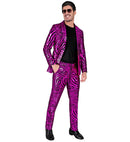Pink Animalier Party Fashion Suit  Jacket, Pants 