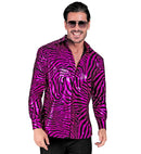 Pink Animalier Party Fashion Shirt  Shirt 