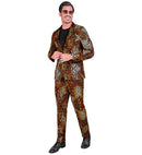 Leopard Animalier Party Fashion Suit  Jacket, Pants 