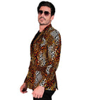 Leopard Animalier Party Fashion Jacket  Jacket 