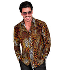 Leopard Animalier Party Fashion Shirt  Shirt 
