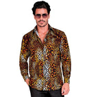 Leopard Animalier Party Fashion Shirt  Shirt 