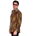 Leopard Animalier Party Fashion Shirt  Shirt 