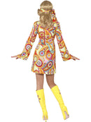 1960s Hippy Costume Dress and Headband 3