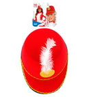 Red Majorette Hat Felt