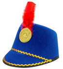 Blue Majorette Hat Felt
