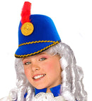 Blue Majorette Hat Felt