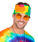 Hippie Tie-Dye Bandana 55X55 Cm - 100% Cotton
