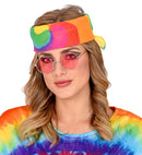 Hippie Tie-Dye Bandana 55X55 Cm - 100% Cotton