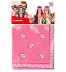 Pink Bandana 55X55 Cm - 100% Cotton