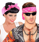 Pink Bandana 55X55 Cm - 100% Cotton