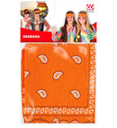 Orange Bandana 55X55 Cm - 100% Cotton