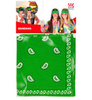Green Bandana 55X55 Cm - 100% Cotton