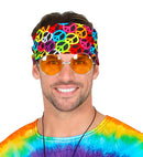 Peace Sign Bandana 55X55 Cm - 100% Cotton