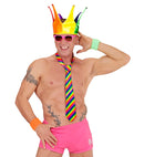 Satin Rainbow Tie