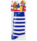Striped Socks Blue-White