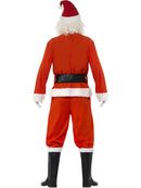 Santa Costume Jacket Trousers Hat Belt Gloves and Bootcovers 3
