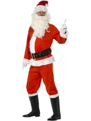 Santa Costume Jacket Trousers Hat Belt Gloves and Bootcovers 2
