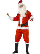 Santa Costume Jacket Trousers Hat Belt Gloves and Bootcovers 1